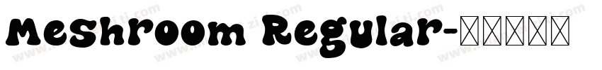 Meshroom Regular字体转换